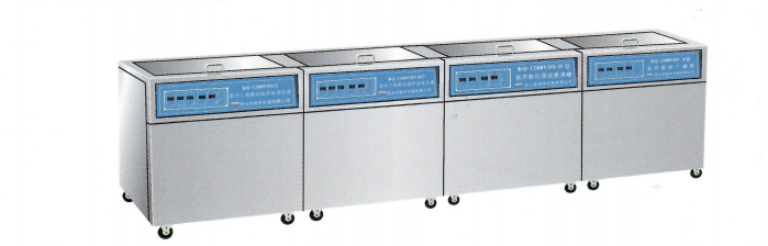 Series four slot lifting medical three frequency CNC ultrasonic spray cleaning sterilizer